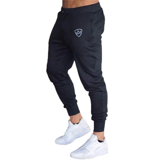 DynamicForce - Calças de Treino Masculinas - Jogging e Esportivas com Estampa para Primavera e Verão, Elásticas e Confortáveis